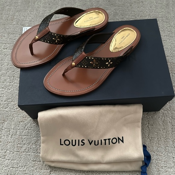 COPY - Louis Vuitton Sunny Flat Thong - Picture 1 of 7